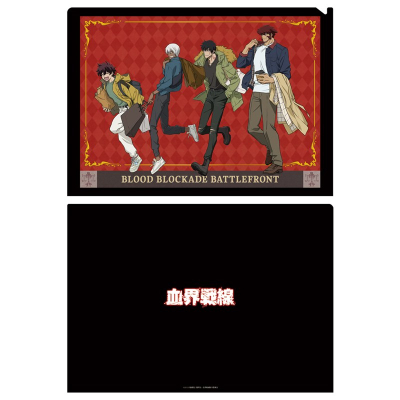 【グッズ-クリアファイル】血界戦線 クリアファイル 描きおろしビジュアル