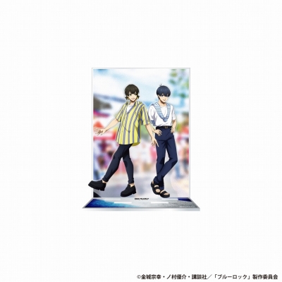 【グッズ-スタンドポップ】TVアニメ『ブルーロック』 キャラクターソングシングルCD発売記念グッズアクリルスタンド vol.2 潔 世一×蜂楽 廻
