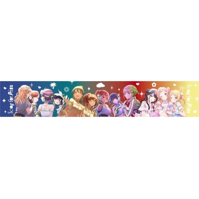【グッズ-タオル】THE IDOLM@STER SHINY COLORS Song for Prism 愛しき日々 / Fading Stars / Future Transit / KoiKyun! マフラータオル