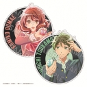 【グッズ-ステッカー】響け!ユーフォニアム 響け!ユーフォニアム CD Jacket グッズ Vol.3 レコード風ステッカーセット 黄前久美子&塚本秀一の画像