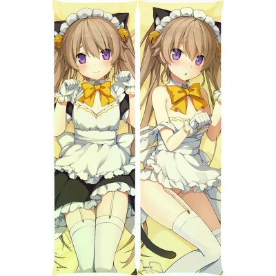 【グッズ-クッション】蒼の彼方のフォーリズム A&J クワトロクッション(有坂真白/メイド)