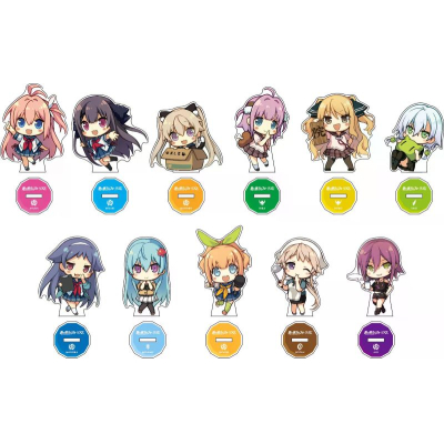 【グッズ-スタンドポップ】蒼の彼方のフォーリズム ミニキャラアクリルスタンド 11キャラセット