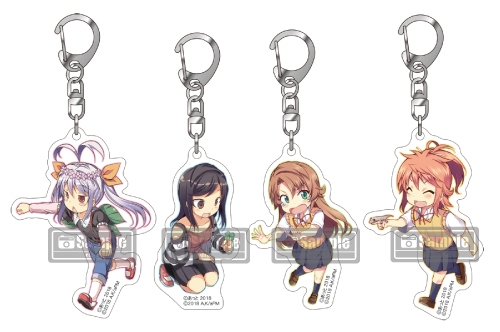 グッズ キーホルダー のんのんびより あっとイラスト アクリルキーホルダ一 越谷夏海 アニメイト グッズ キーホルダー のんのんびより あっとイラスト アクリルキーホルダ一 越谷夏海 アニメイト