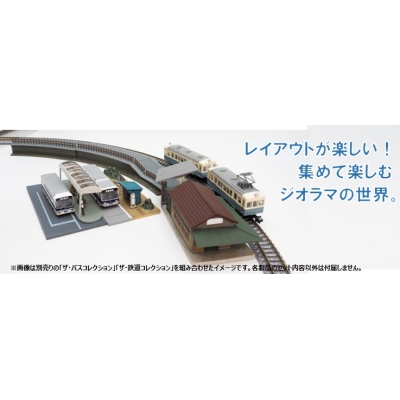 【フィギュア】ジオコレ 建コレ060-2 駅E2 カーブホーム内側(C280対応) 1/150