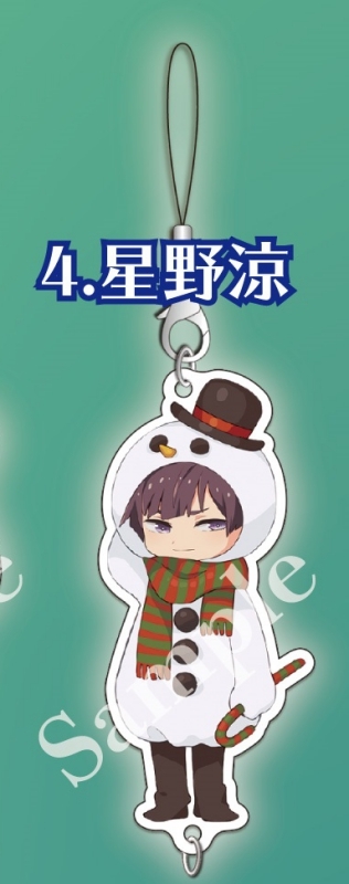 グッズ ストラップ 富豪刑事 Balance Unlimited ちぇいんコレクション 星野涼 クリスマスver アニメイト