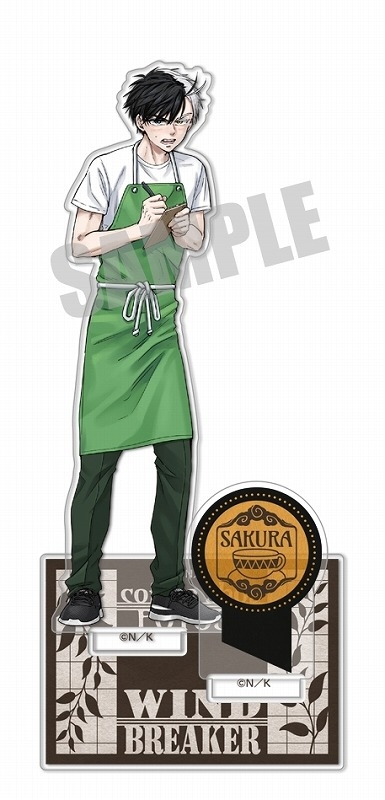 グッズ-スタンドポップ】WIND BREAKER アクリルスタンド 桜 遥 Coffee 