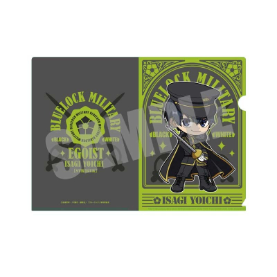 【グッズ-クリアファイル】ブルーロック A5クリアファイル 潔 世一 MILITARY ver.