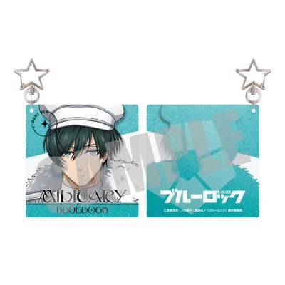 【グッズ-キーホルダー】ブルーロック アクリルキーホルダー 糸師 凛 Blue military ver.