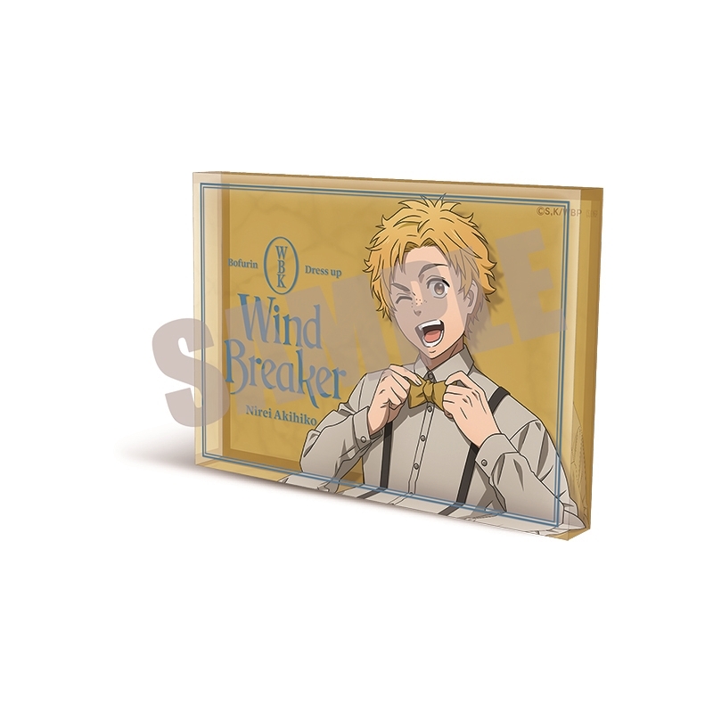 【グッズ-置きもの】WIND BREAKER アクリルブロック 楡井 秋彦 Dress up ver.