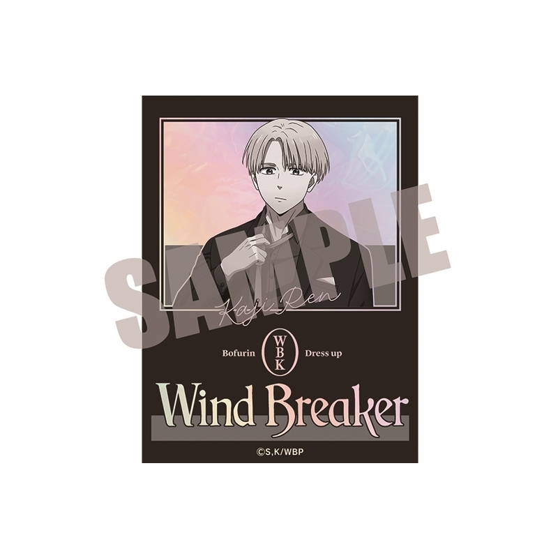 【グッズ-ステッカー】WIND BREAKER オーロラステッカー 梶 蓮 Dress up ver.