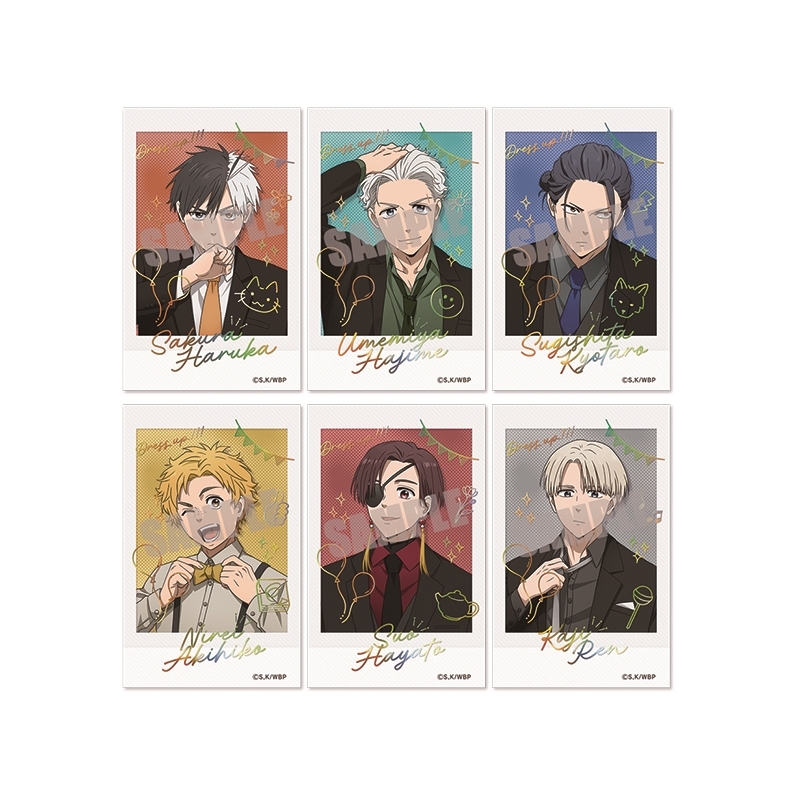 【グッズ-カード】WIND BREAKER トレーディングチェキ風カード Dress up ver.(全6種)