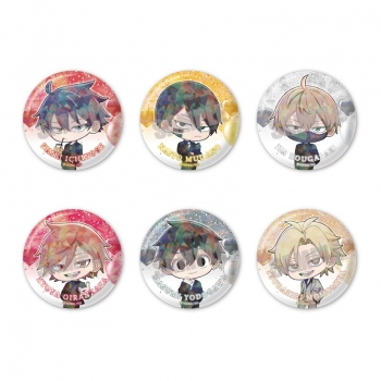 グッズ-バッチ】桃源暗鬼 トレーディングホログラム缶バッジ PARTY ver 