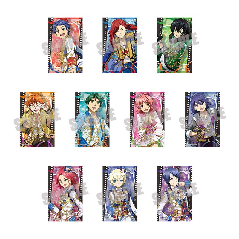 [Good-Card] KING OF PRISM Trading Hot Stamping Hologram Clear Card Key Visual ver. (10 types)