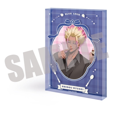 【グッズ-置きもの】ブルーロック アクリルブロック 士道 龍聖 Sweets ver.