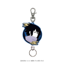 【グッズ-キーホルダー】NARUTO -ナルト- 疾風伝 ラバーリールキーホルダー(うちはサスケ)の画像