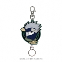 【グッズ-キーホルダー】NARUTO -ナルト- 疾風伝 ラバーリールキーホルダー(はたけカカシ)の画像