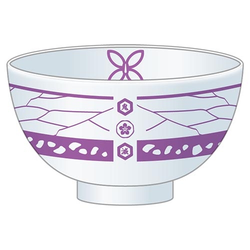 【グッズ-茶碗】鬼滅の刃 お茶碗06 胡蝶 しのぶ