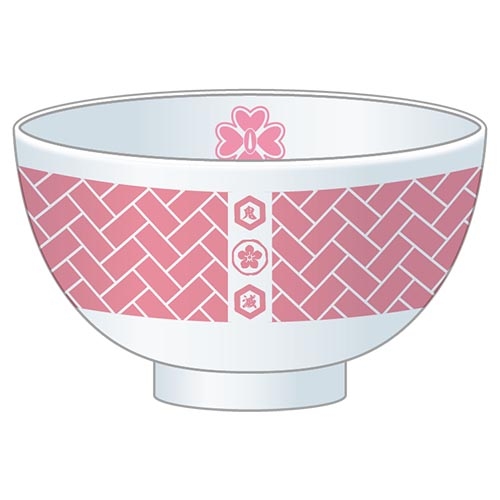 【グッズ-茶碗】鬼滅の刃 お茶碗09 甘露寺 蜜璃