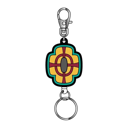 【グッズ-キーホルダー】鬼滅の刃 ラバーキーリール06 宇髄 天元