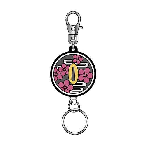 【グッズ-キーホルダー】鬼滅の刃 ラバーキーリール10 栗花落 カナヲ