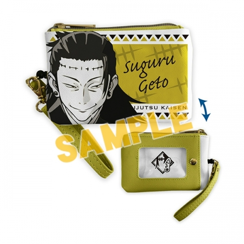 グッズ パスケース 呪術廻戦 マルチリールパスケース09夏油傑 アニメイト