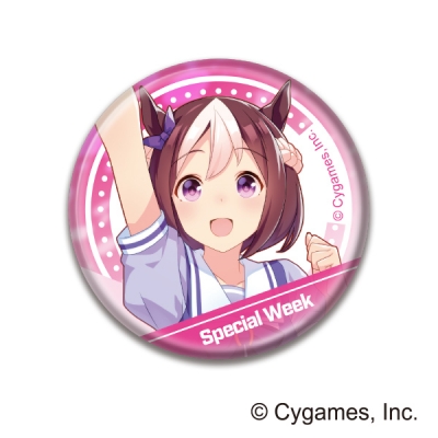 【グッズ-バッチ】ウマ娘 プリティーダービー CANバッジA BOX