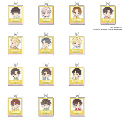 グッズ-キーホルダー】PetiTEEN from SEVENTEEN ぷらぷらアクリル  