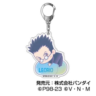 【グッズ-キーホルダー】HUNTER×HUNTER はぐみーつ アクリルキーホルダー 04レオリオ