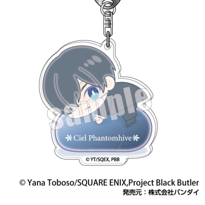 【グッズ-キーホルダー】TVアニメ「黒執事 -寄宿学校編-」 はぐみーつ アクリルキーホルダー02シエル・ファントムハイヴA