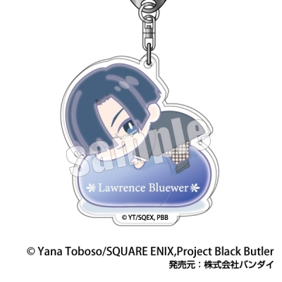 【グッズ-キーホルダー】TVアニメ「黒執事 -寄宿学校編-」 はぐみーつ アクリルキーホルダー06ロレンス・ブルーアー
