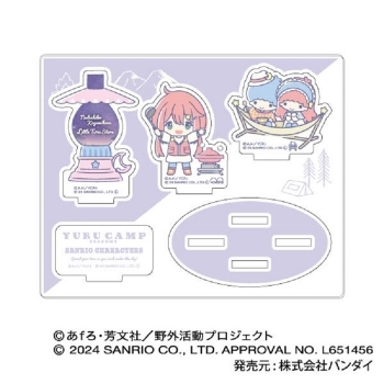 グッズ-スタンドポップ】『ゆるキャン△SEASON3』×サンリオ 