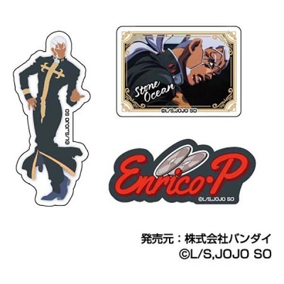 【グッズ-ステッカー】ジョジョの奇妙な冒険 ストーンオーシャン 彩色影絵 デバイスステッカー