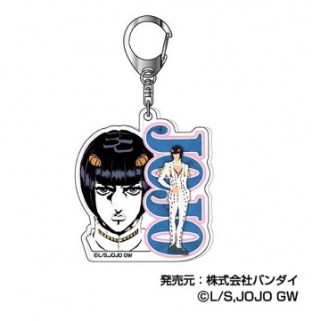 グッズ-キーホルダー】ジョジョの奇妙な冒険 黄金の風 彩色影絵 