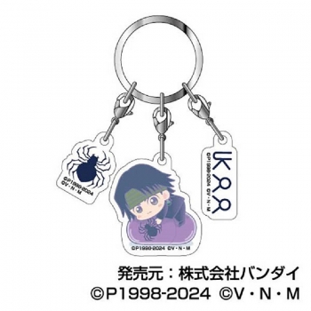 グッズ-キーホルダー】HUNTER×HUNTER はぐみーつ 3連アクリル 