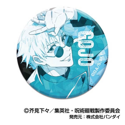 【グッズ-バッチ】呪術廻戦 キラッとCANバッジ レタコレ06五条悟(高専)