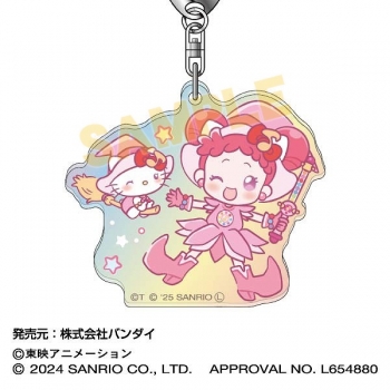 グッズ-キーホルダー】おジャ魔女どれみ×サンリオキャラクターズ