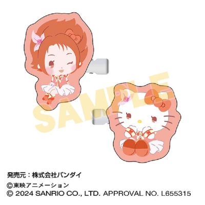 【グッズ-ヘアバンド】Yes! プリキュア5GoGo!×サンリオキャラクターズ ヘアクリップ02 キュアルージュ×ハローキティ