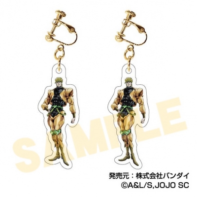 【グッズ-イヤリング】ジョジョの奇妙な冒険 スターダストクルセイダース Clearイヤリング 02DIO