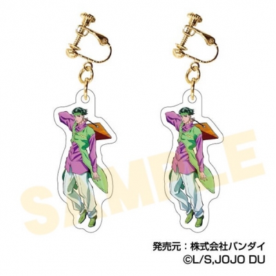 【グッズ-イヤリング】ジョジョの奇妙な冒険 ダイヤモンドは砕けない Clearイヤリング 02岸辺露伴