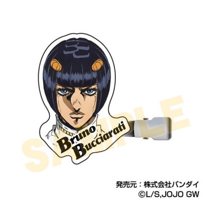 【グッズ-ヘアバンド】ジョジョの奇妙な冒険 黄金の風 コレクションヘアクリップ