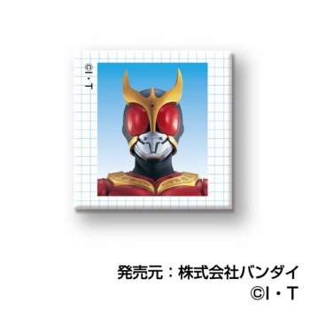グッズ-バッチ】仮面ライダーシリーズ PetitスクエアCANバッジIDphoto 