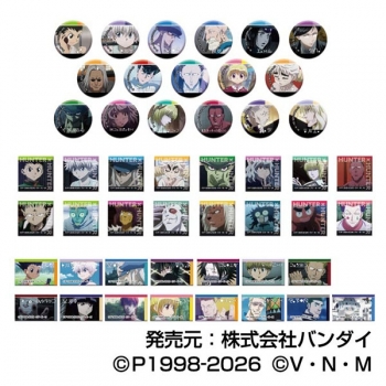 グッズ-バッチ】HUNTER×HUNTER あれこれぷちCANバッジVol.3