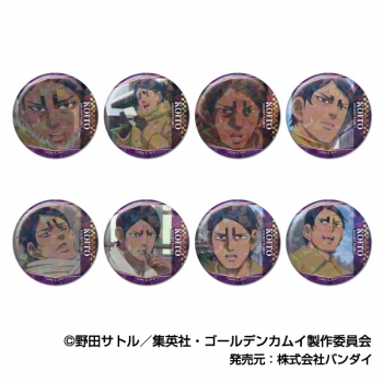グッズ-バッチ】ゴールデンカムイ メモリーキラッとCANバッジ 鯉登少尉 