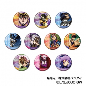 グッズ-バッチ】ジョジョの奇妙な冒険 黄金の風 メモリーCANバッジ 