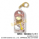 【グッズ-チャーム】サンリオキャラクターズチョコレート マスコットチャームVol.4 03 ハローキティ(ヒョウ柄)の画像