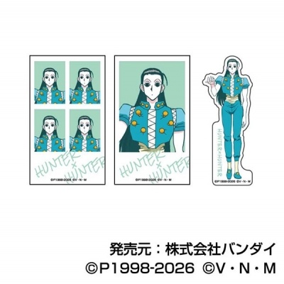 【グッズ-ステッカー】HUNTER×HUNTER メモリーカットステッカーIDphoto 3枚入り レタコレ