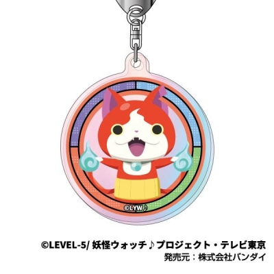 【グッズ-キーホルダー】妖怪ウォッチ♪ オーロラアクリルキーホルダー01 ジバニャン