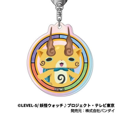 【グッズ-キーホルダー】妖怪ウォッチ♪ オーロラアクリルキーホルダー03 コマじろう