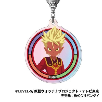 【グッズ-キーホルダー】妖怪ウォッチ♪ オーロラアクリルキーホルダー04 エンマ大王