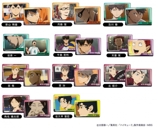 グッズ 下敷き ハイキュー プラボードコレクションpetit Vol 2 アニメイト